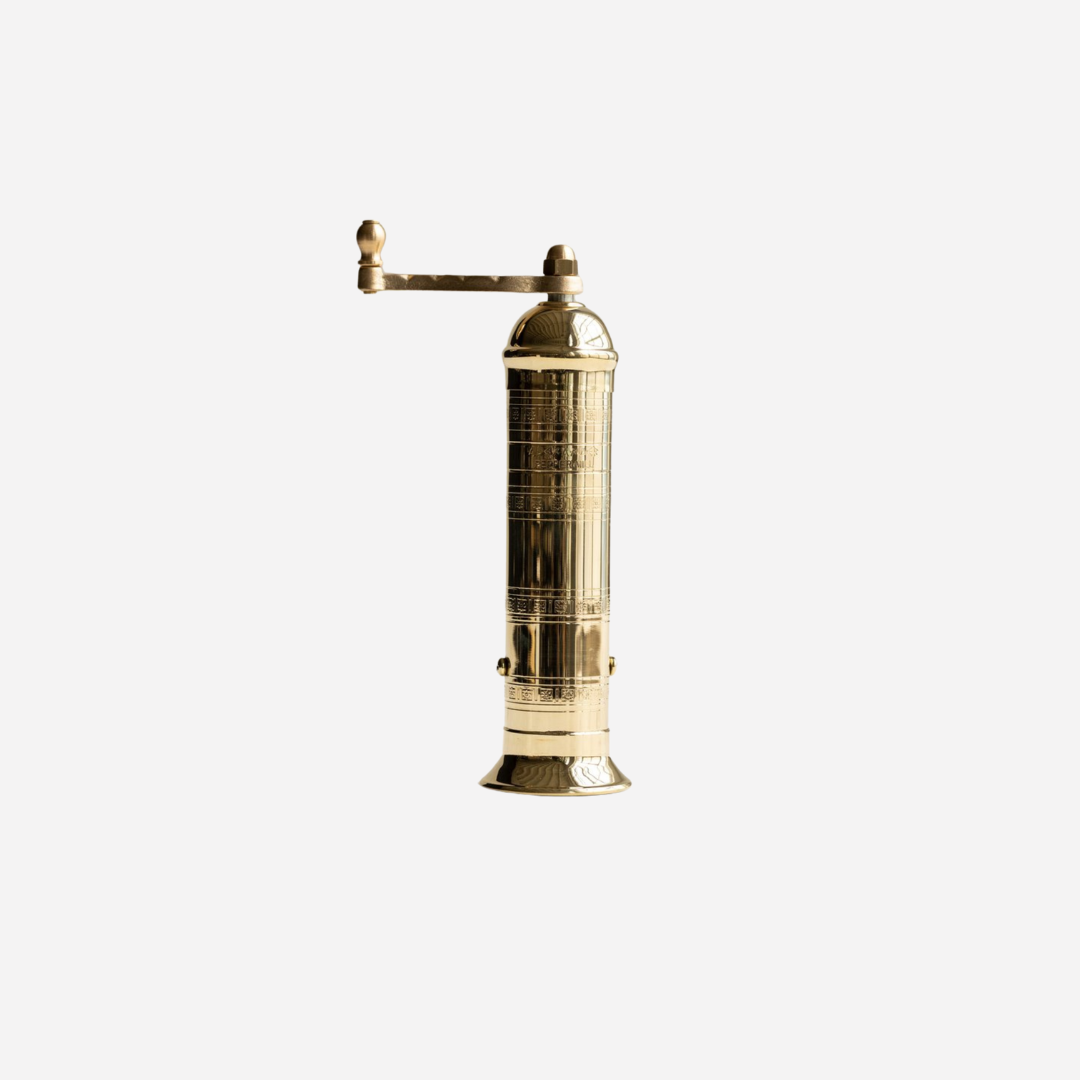 BRASS SALT MILL 8"