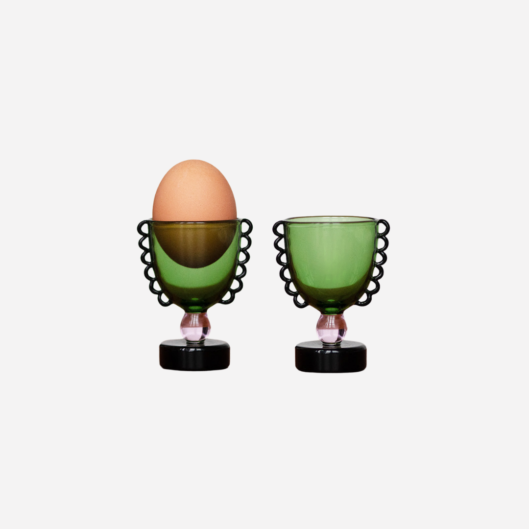 COCO EGG CUP SET - GREEN