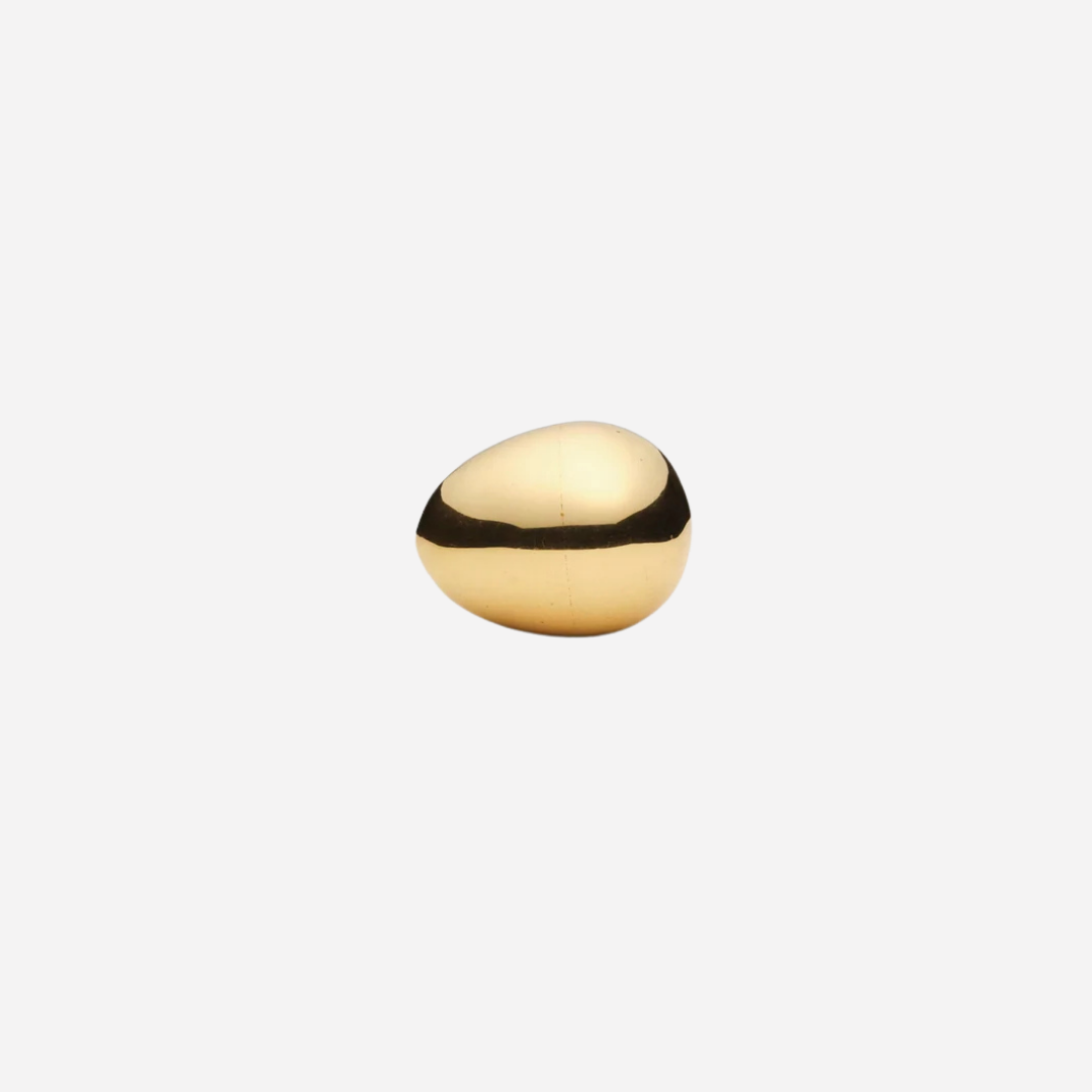 BRASS EGG PAPERWEIGHT