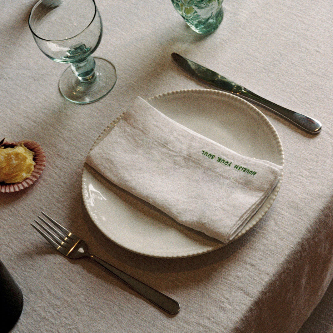 GRATITUDE LINEN NAPKINS - SET OF 4