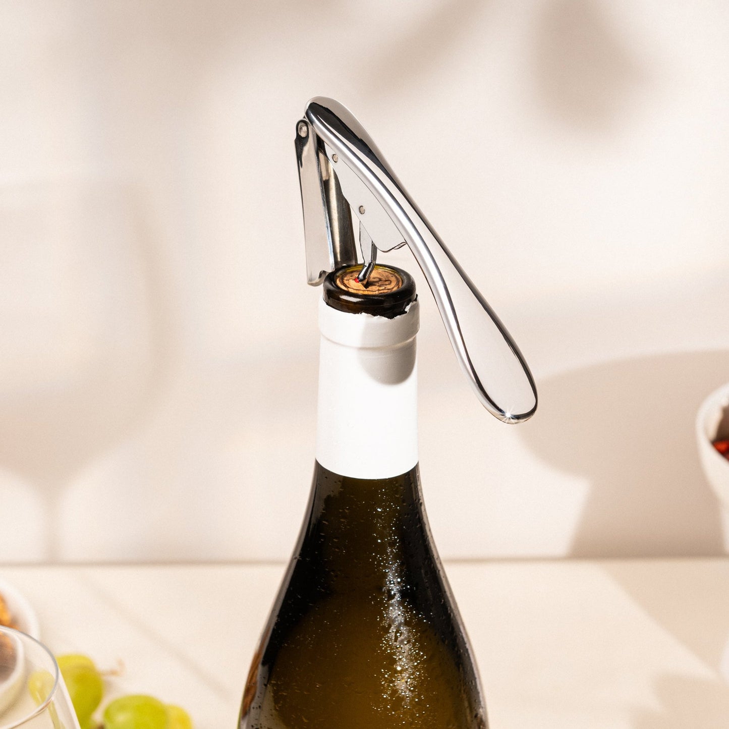 CHROME SOMMELIER CORKSCREW