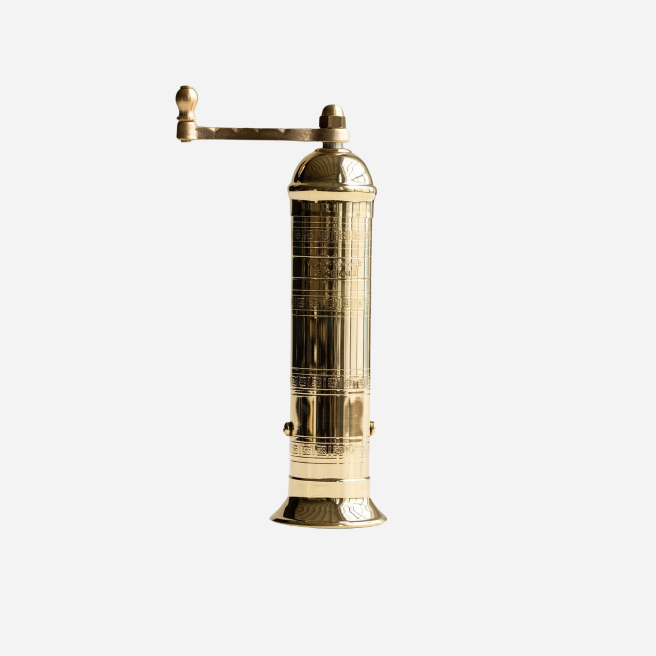 BRASS PEPPER MILL 10"