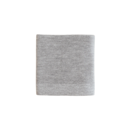 BABY BLANKET - GUST GREY MELANGE