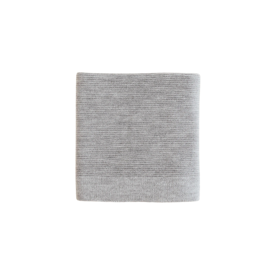 BABY BLANKET - GUST GREY MELANGE