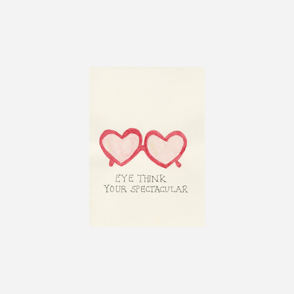 EYE THINK YOUR SPECTACULAR CARD