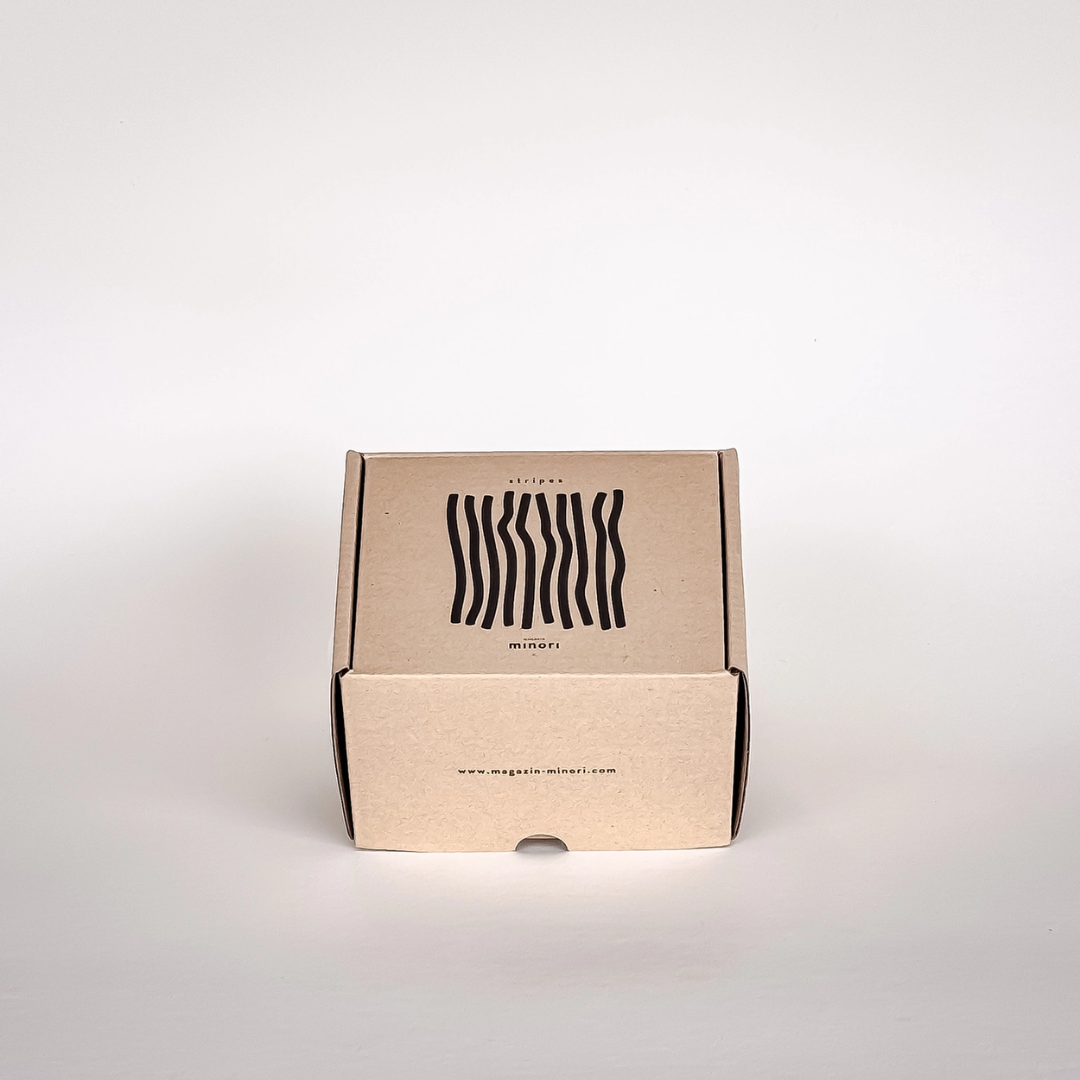 ESPRESSO CUPS - GREEN STRIPE
