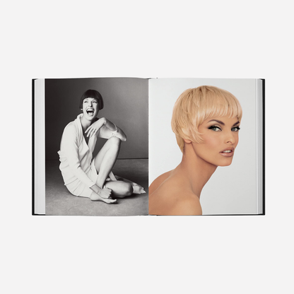 LINDA EVANGELISTA PHOTOGRAPHED BY STEVEN MEISEL