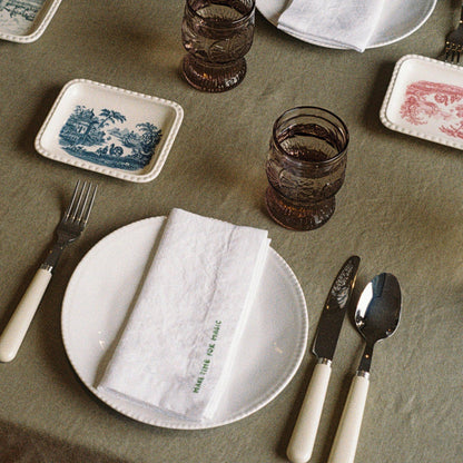 GRATITUDE LINEN NAPKINS - SET OF 4