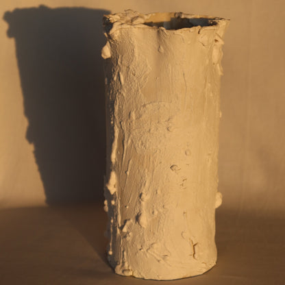 CYLINDER VASE - WHITE FROST