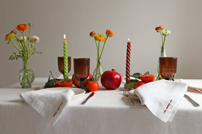 GRATITUDE LINEN NAPKINS - SET OF 6