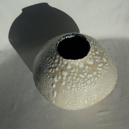 ORB VASE - WHITE LICHEN POP