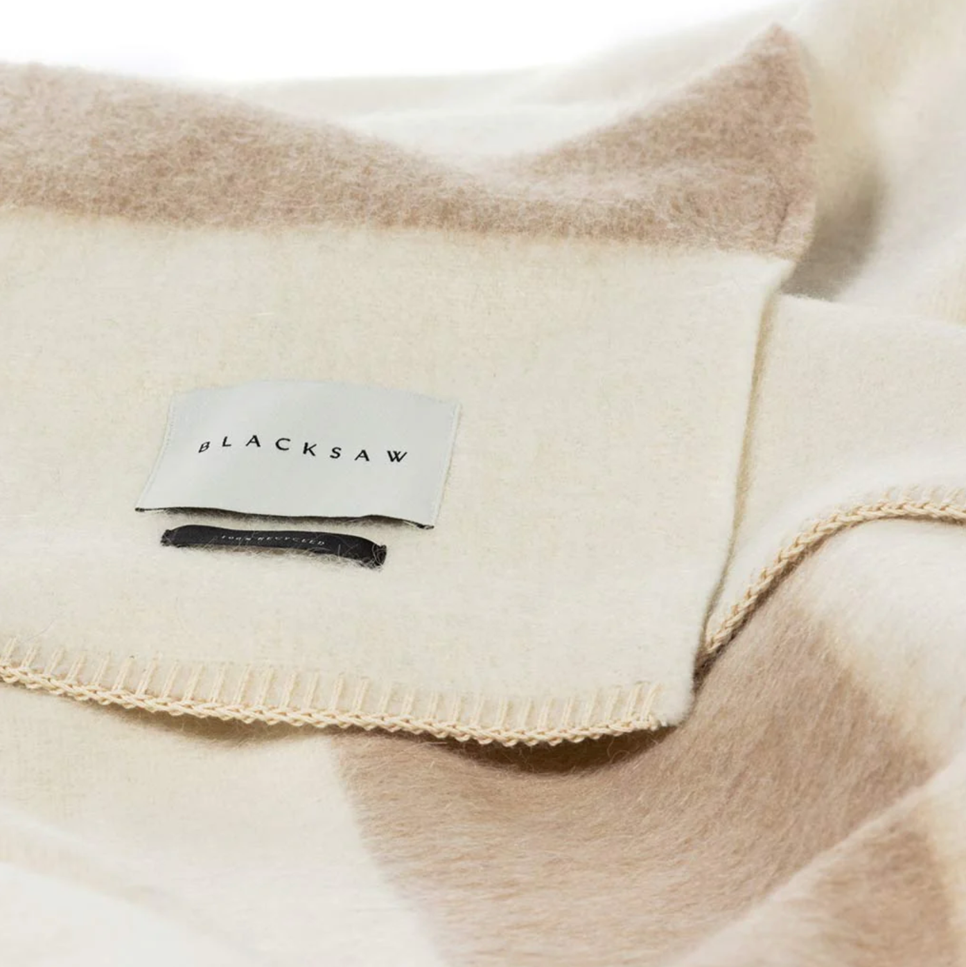 THE SIEMPRE RECYLCED BLANKET - IVORY