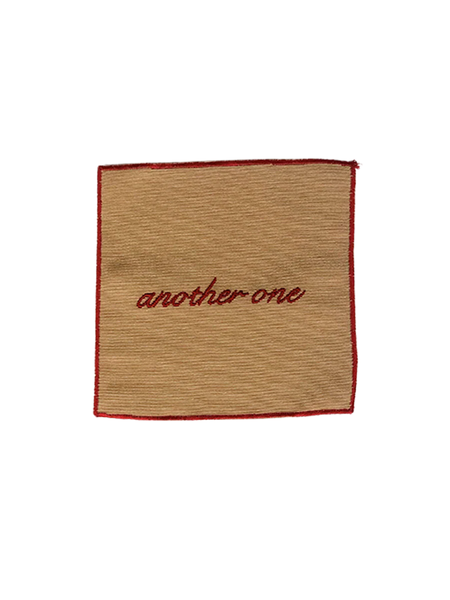 COCKTAIL NAPKINS (Beige & Red)